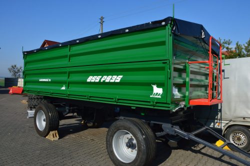 Zabudowa P93 BSS 9ton z wywrotem na trzy strony
