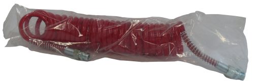 Spirala PUR M16x1.5 czarno-żółta 7,5m 15-20Bar