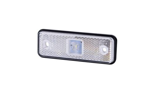 Lampa obrysowa pozycyjna z odblaskiem - biała LD525