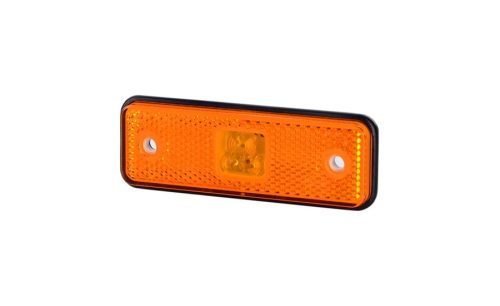 Lampa obrysowa pozycyjna z odblaskiem - pomarańczowa LD526