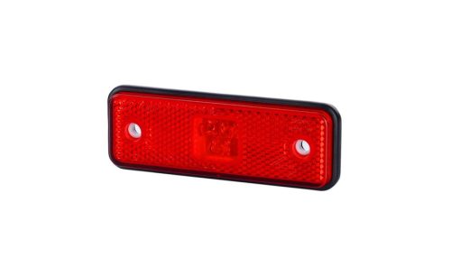 Lampa obrysowa pozycyjna z odblaskiem - czerwona LD527